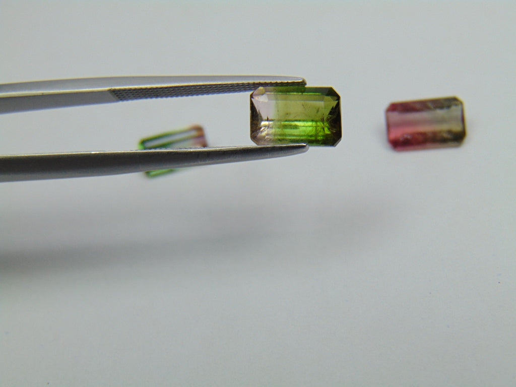 4ct Turmalina Bicolor