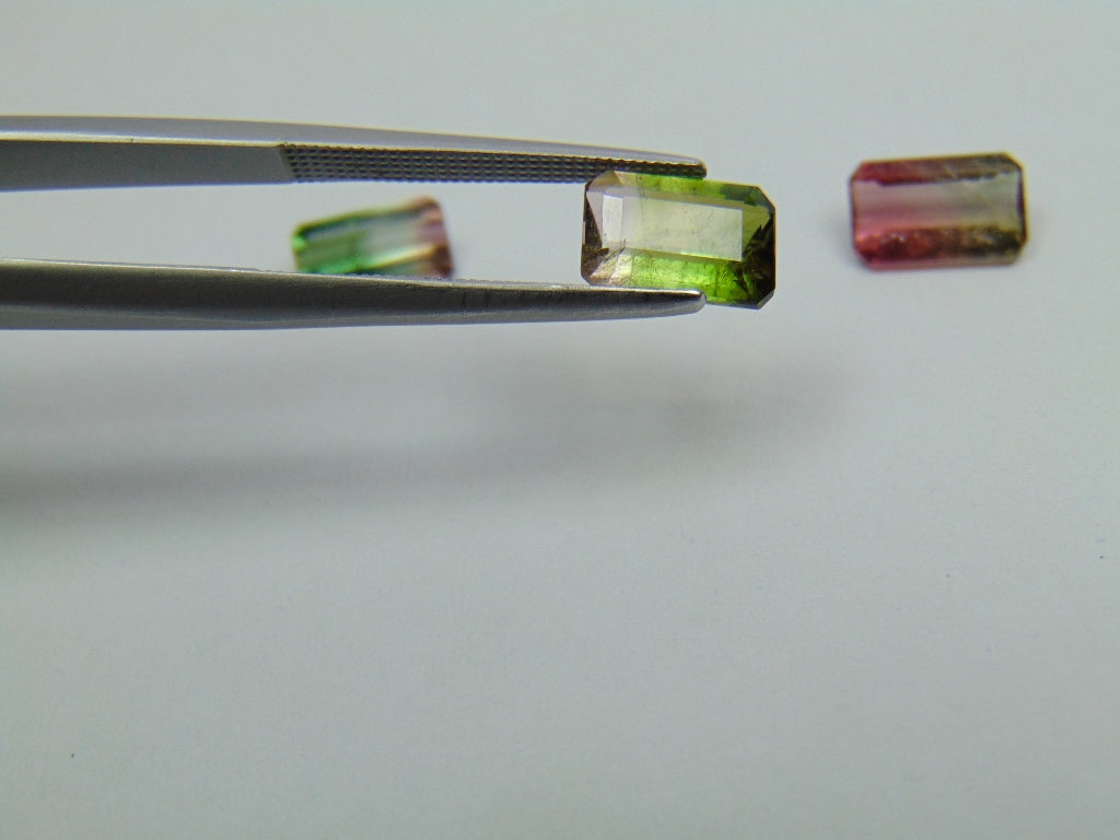 4ct Turmalina Bicolor