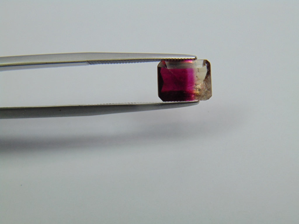 1.80ct Turmalina Bicolor 9x7mm