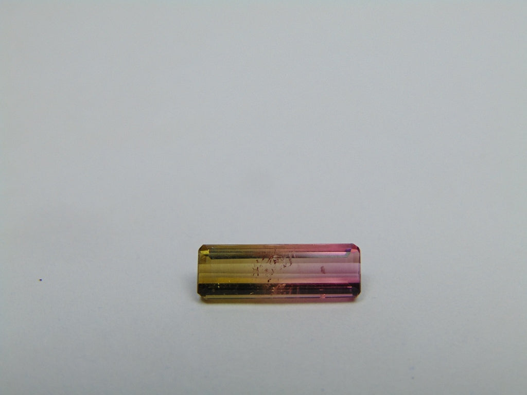 1.45ct Turmalina Bicolor 10x4mm