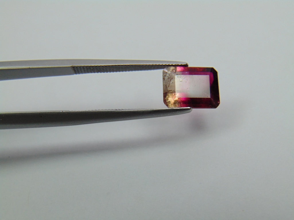 1.80ct Turmalina Bicolor 9x7mm