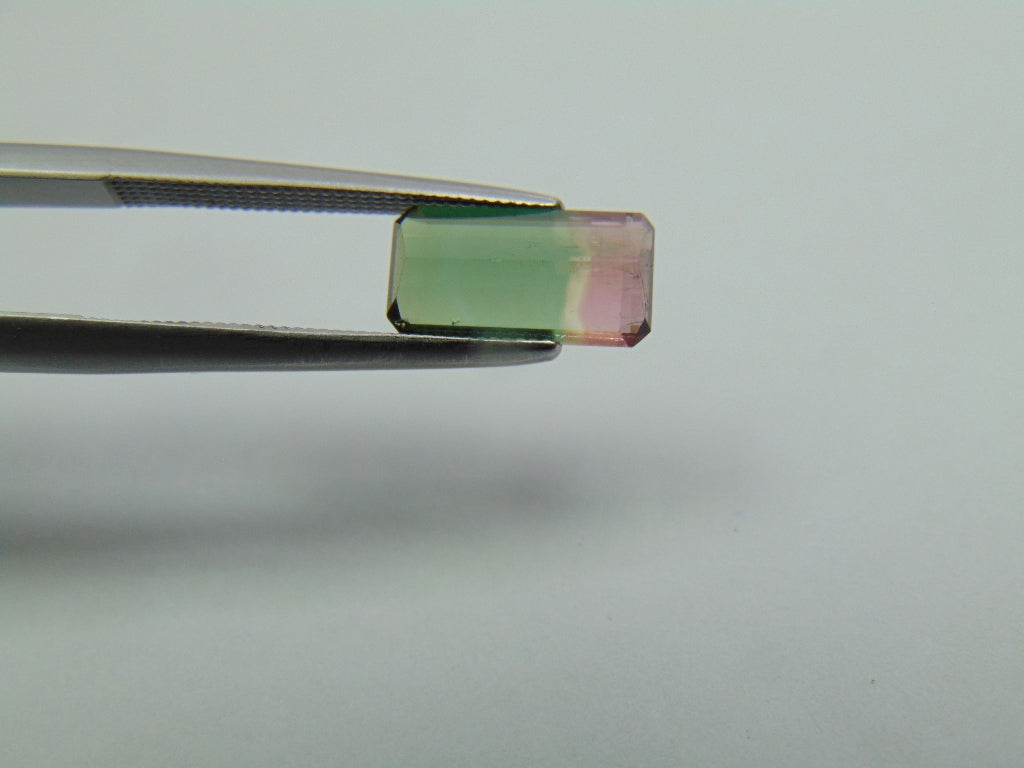 1.60ct Turmalina Bicolor 10x5mm