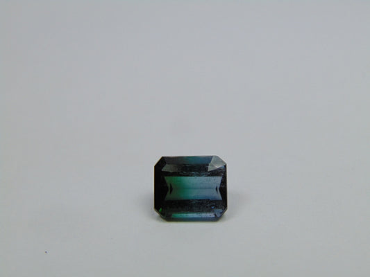 3.30ct Turmalina Bicolor 9x7mm