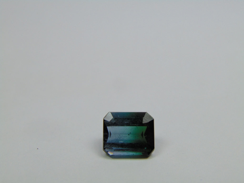 3.30ct Turmalina Bicolor 9x7mm