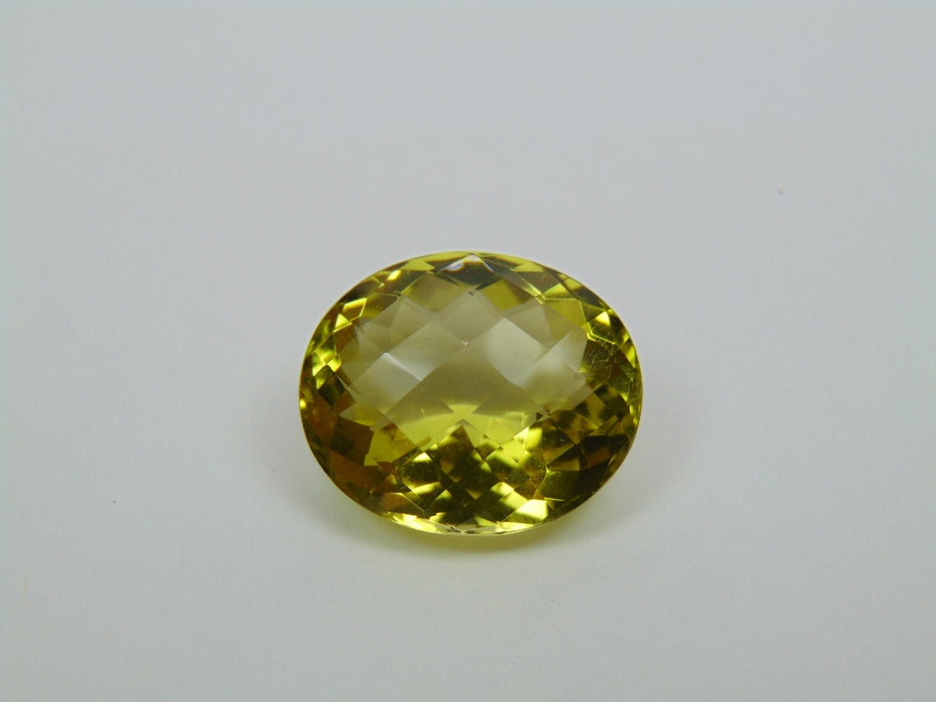 25.15ct Green Gold 22x18mm