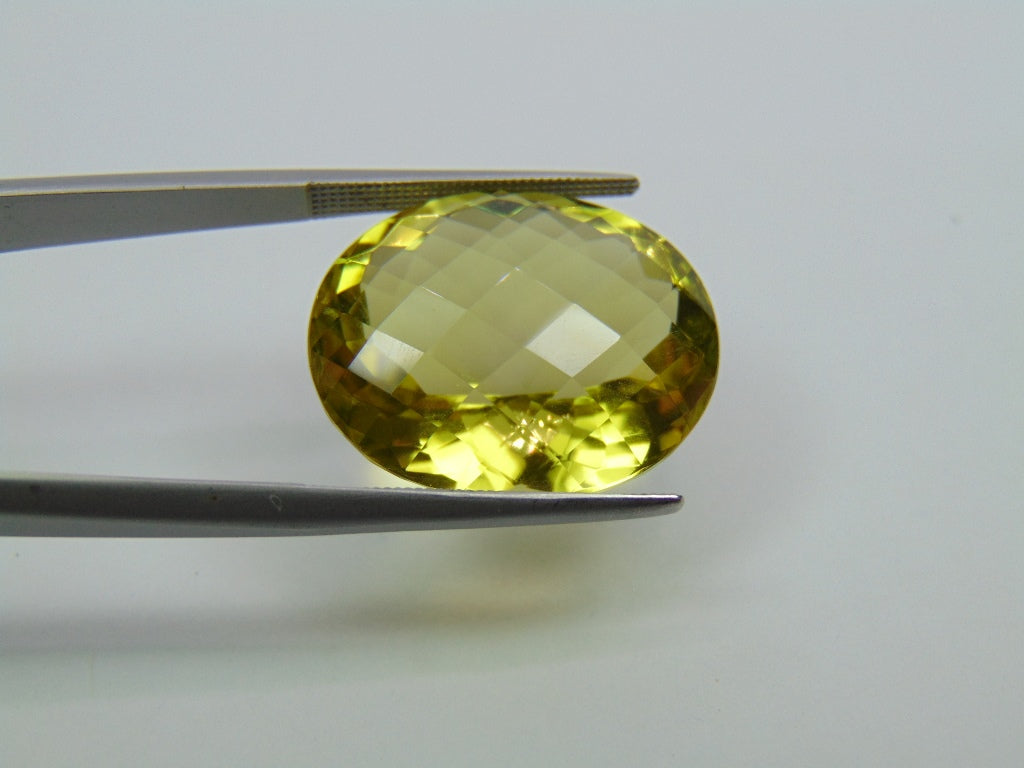 25.15ct Green Gold 22x18mm