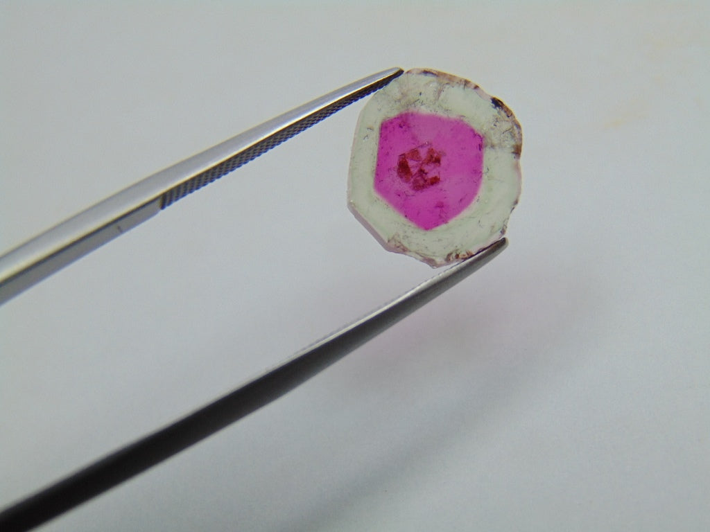 3.55ct Watermelon Tourmaline 13x12mm