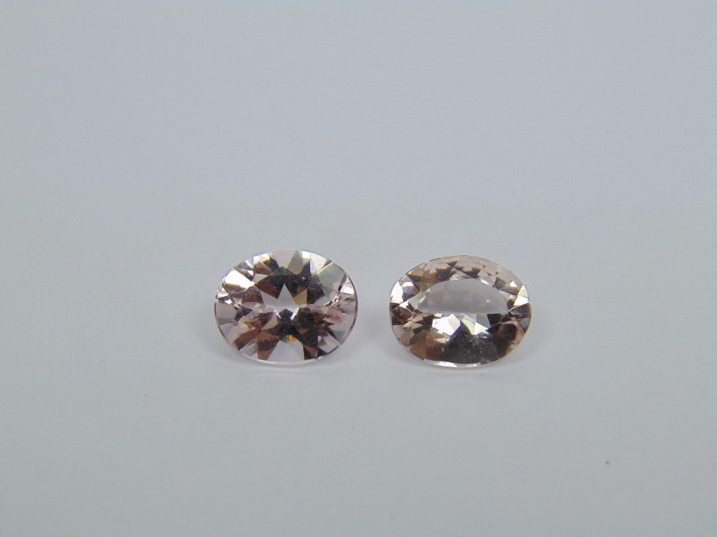 4,25 ct Morganita 10x8mm