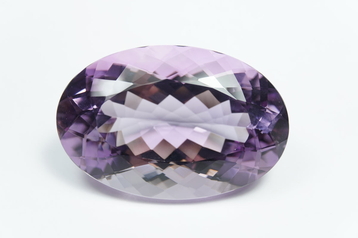 127.05ct Ametista rose france 42x27.5mm