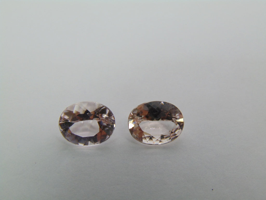 4,25 ct Morganita 10x8mm