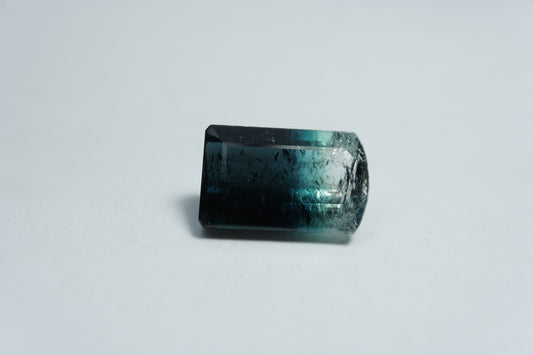 8.60ct Turmalina bicolor 14x9mm