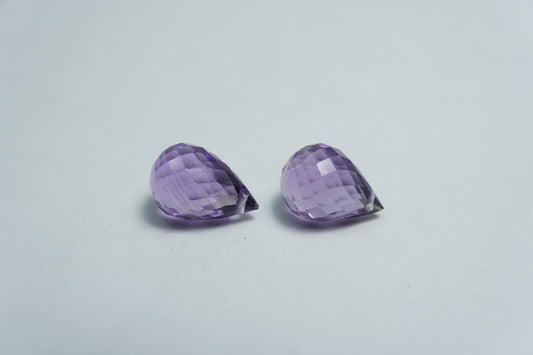 3.80ct Ametista par 9x6mm