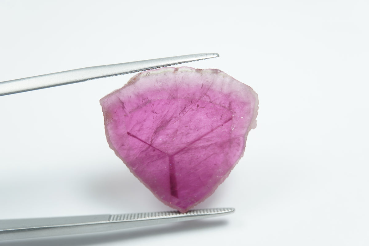 13.18ct Turmalina melancia 22x21mm