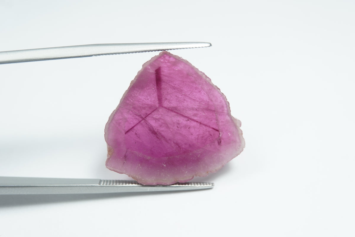 13.18ct Turmalina melancia 22x21mm