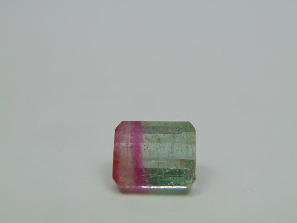 7.35ct Turmalina Bicolor 12x10mm