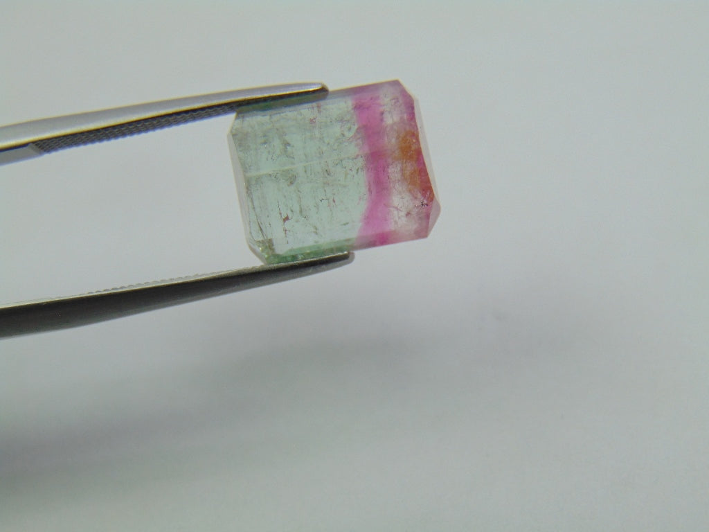 7.35ct Turmalina Bicolor 12x10mm