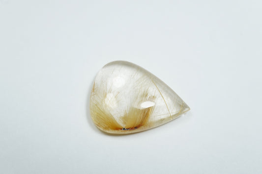 15.08ct Rutilo cabochão 22x18mm