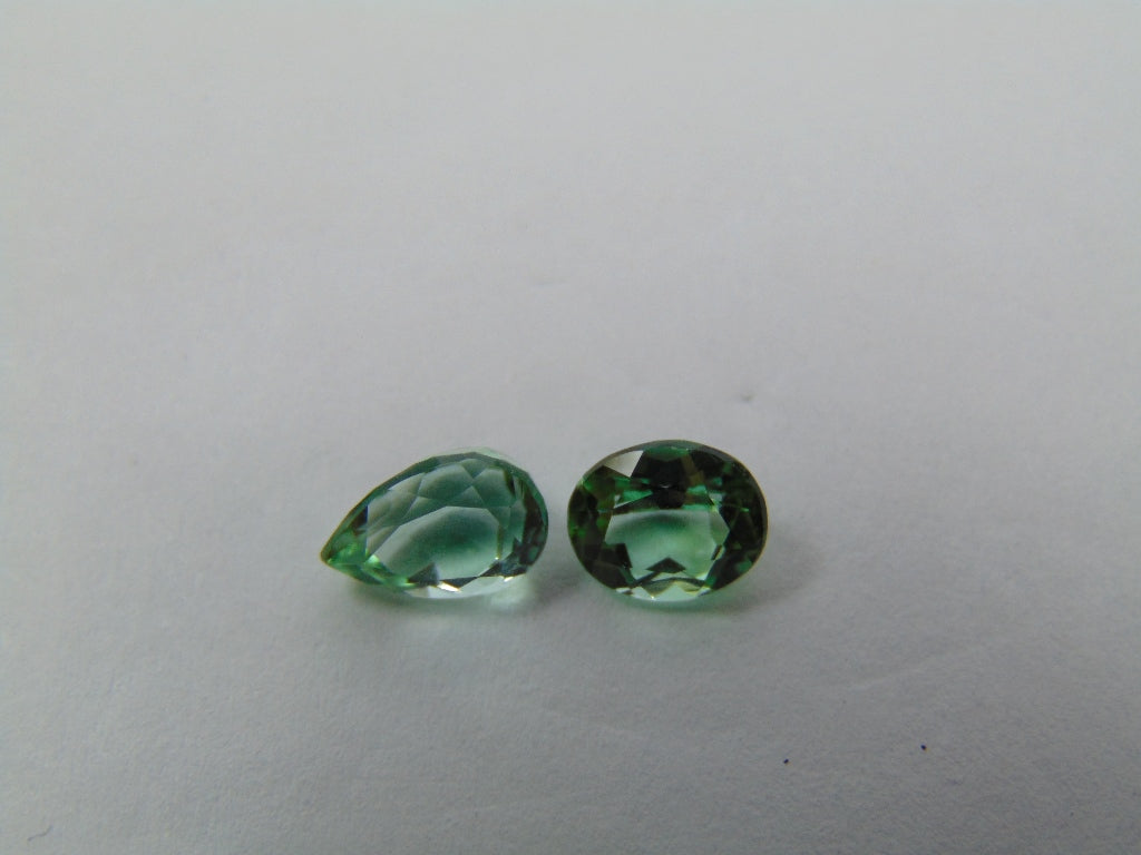 2.10ct Turmalina 7x5mm 6x5mm