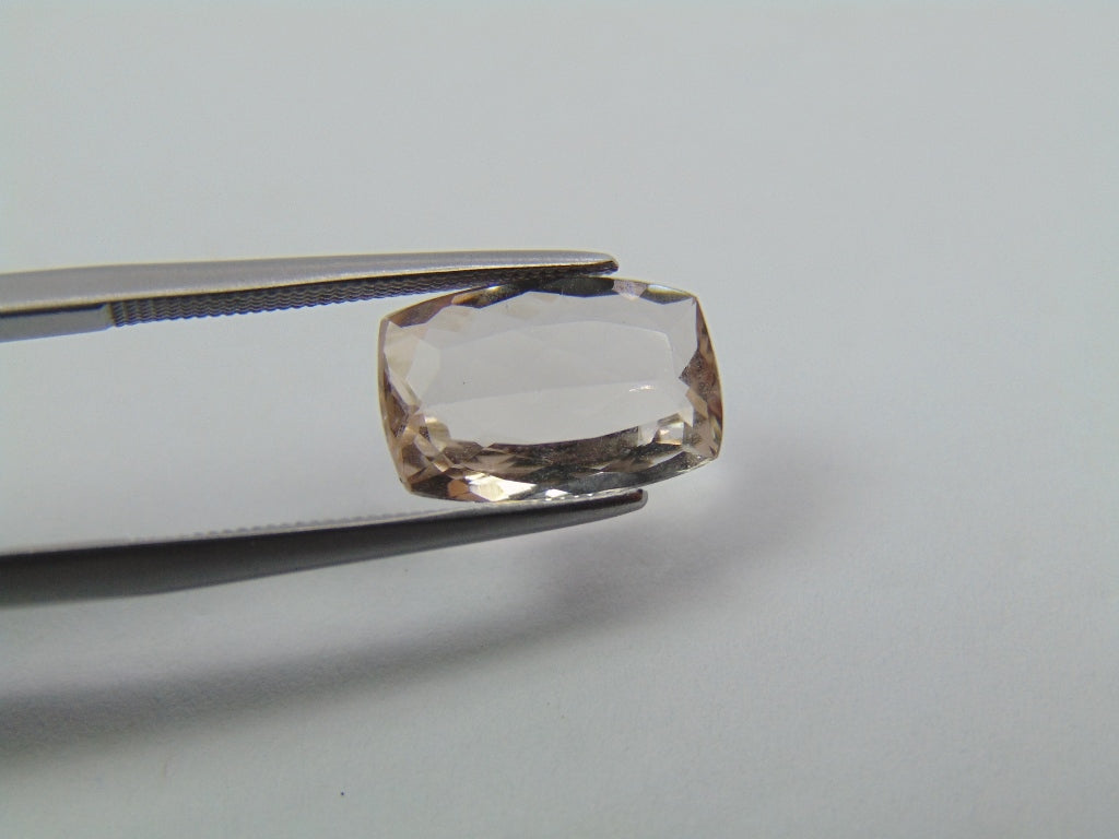 3.15ct Morganite 12x8mm