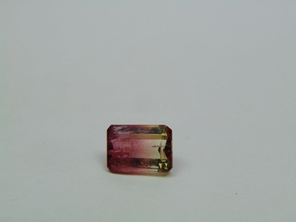 2.35ct Turmalina Bicolor 9x7mm