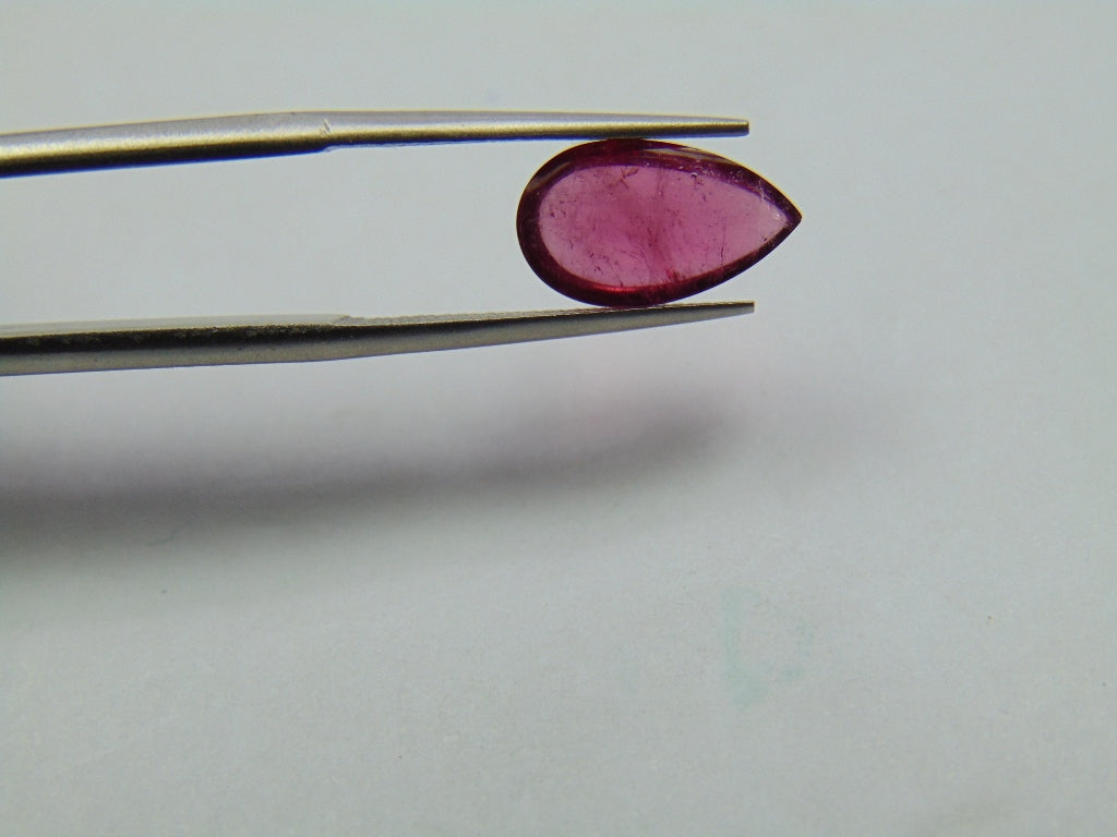 2.75ct Turmalina Cabochão 12x7mm