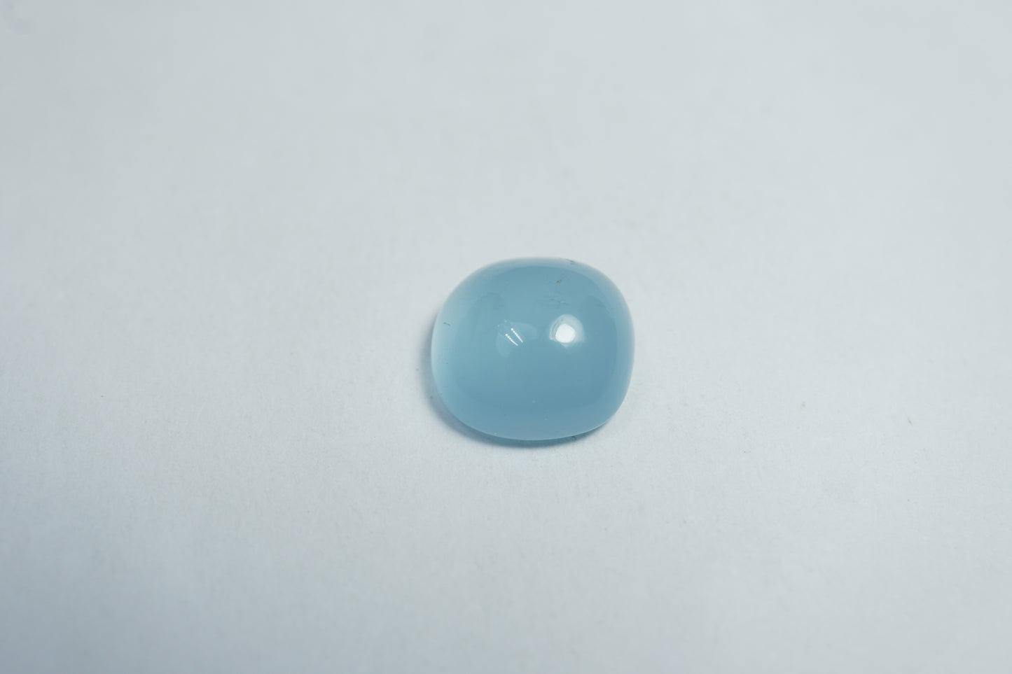 3.18ct Água-marinha cabochão 9mm