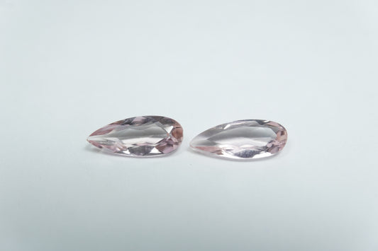 1.80ct Par de Topázios imperiais 10x4mm