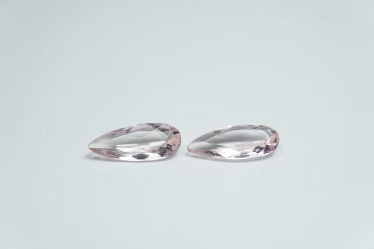 1.80ct Par de Topázios imperiais 10x4mm