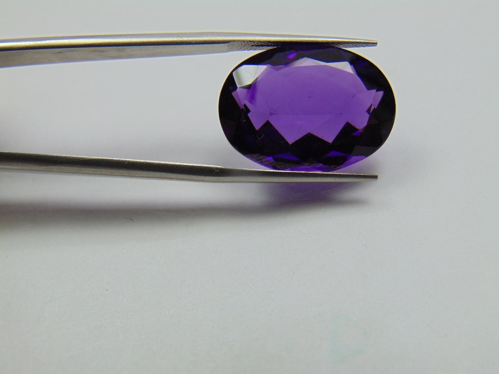 15ct Amethyst 21x15mm