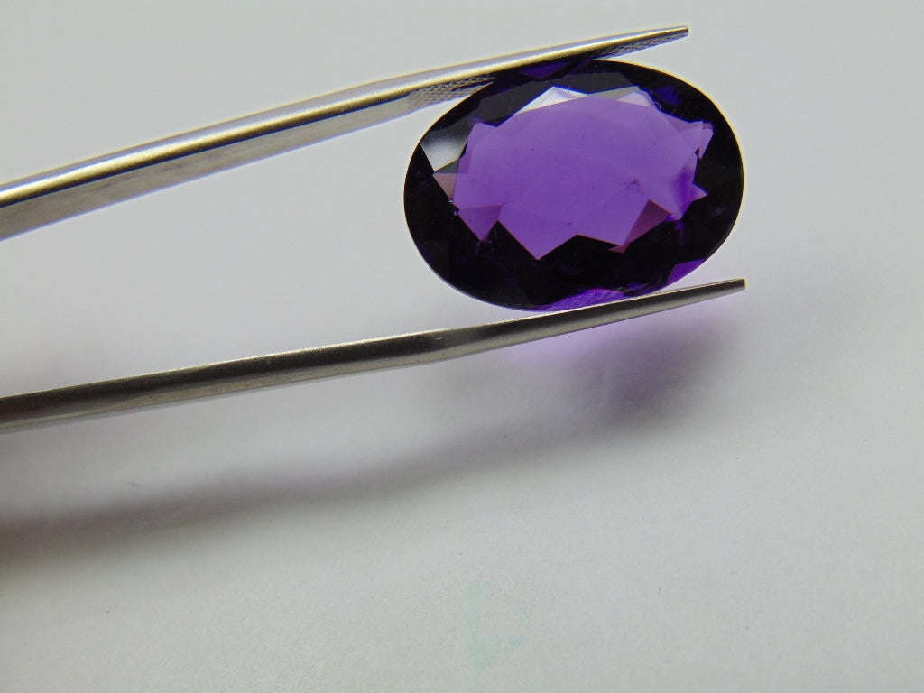 15ct Amethyst 21x15mm