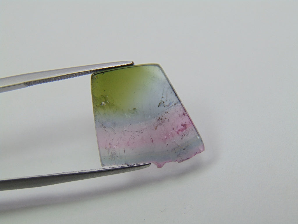 6.25ct Tourmaline Bicolor 16x15mm