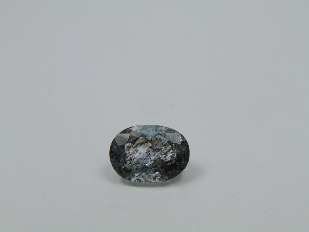 3.25ct Água-marinha Com Inclusão 11x8mm