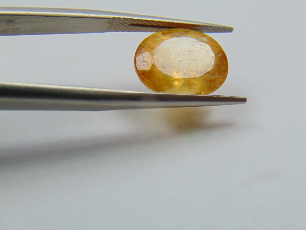 6.10ct Imperial Topaz 12x10mm