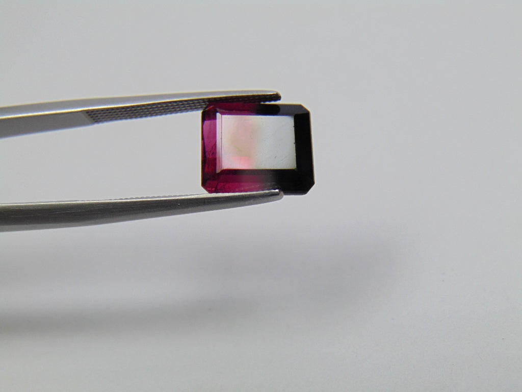 4.70ct Turmalina Bicolor 10x8mm