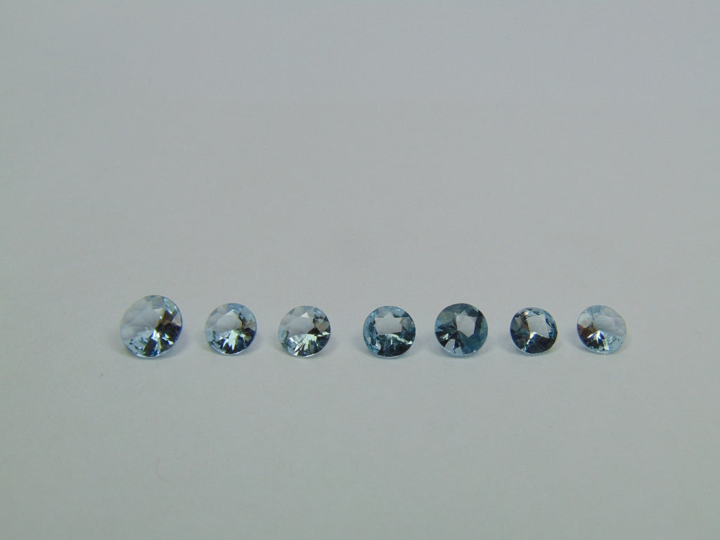 2.80ct Aquamarine Calibrated 5mm 6mm