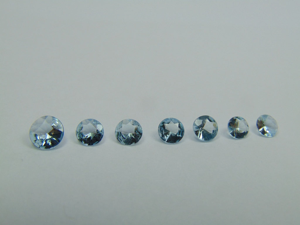 2.80ct Aquamarine Calibrated 5mm 6mm