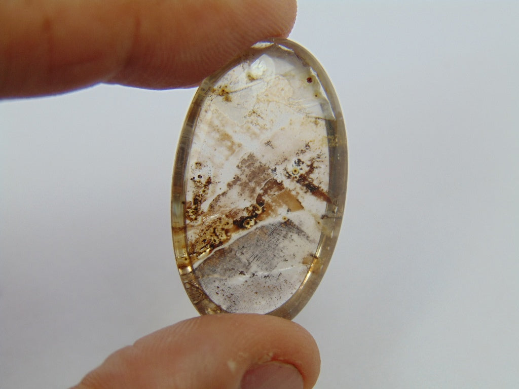 38.70ct Quartz Inclusion 30x19mm