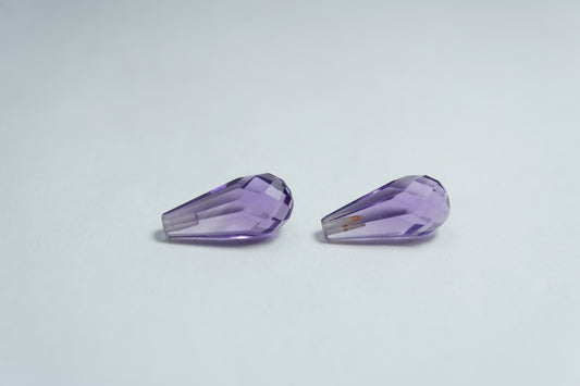 3.10ct Ametista par 10.5x5mm