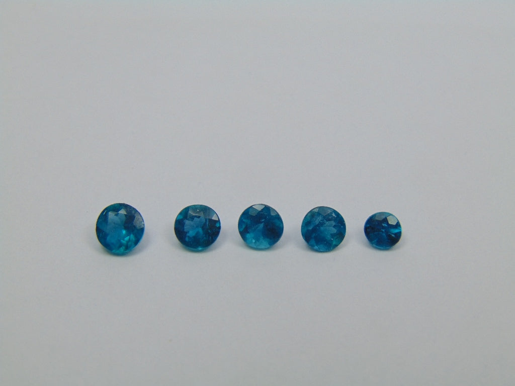 2.50ct Apatite 4mm 5mm