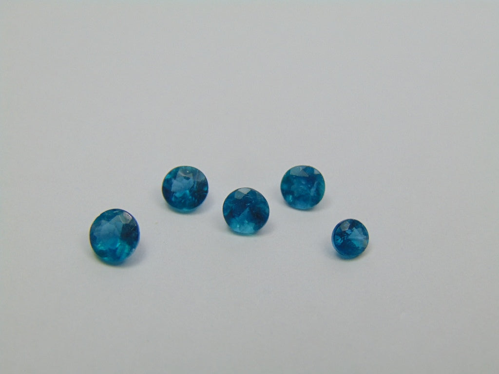 2.50ct Apatite 4mm 5mm