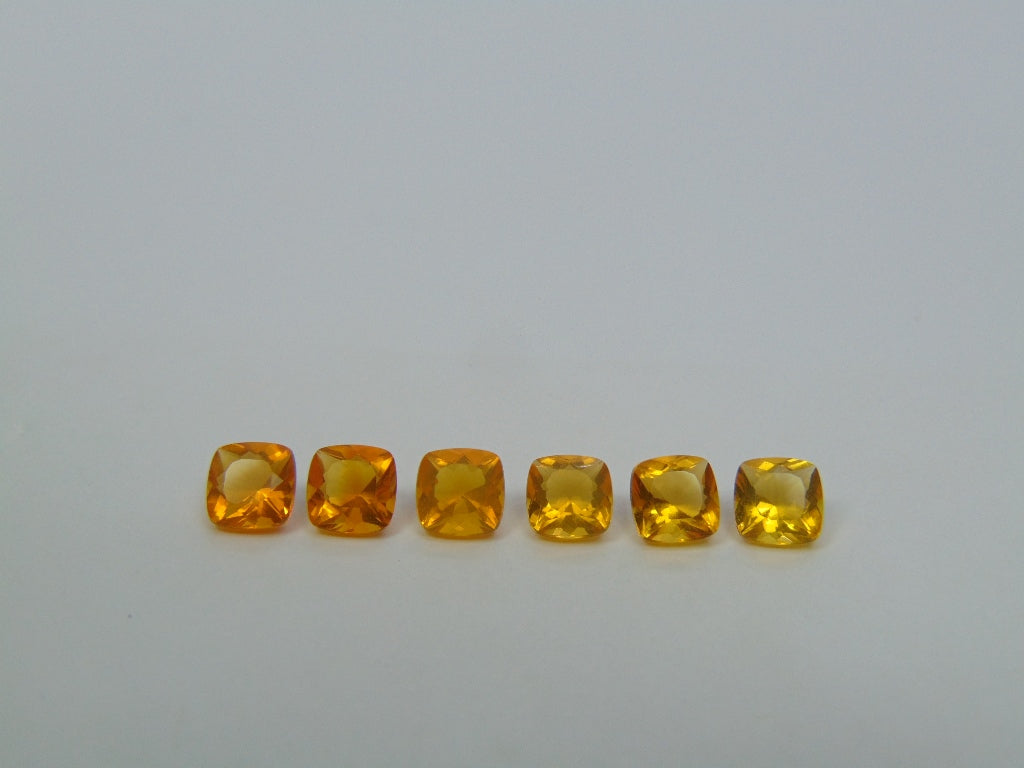 4.09ct Fire Opal Calibrated 6mm