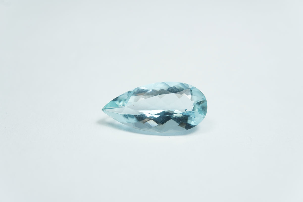 2.50ct Água-marinha 14x7mm