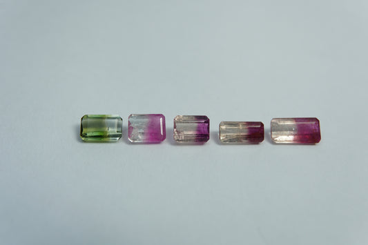 2.58ct Turmalina bicolor