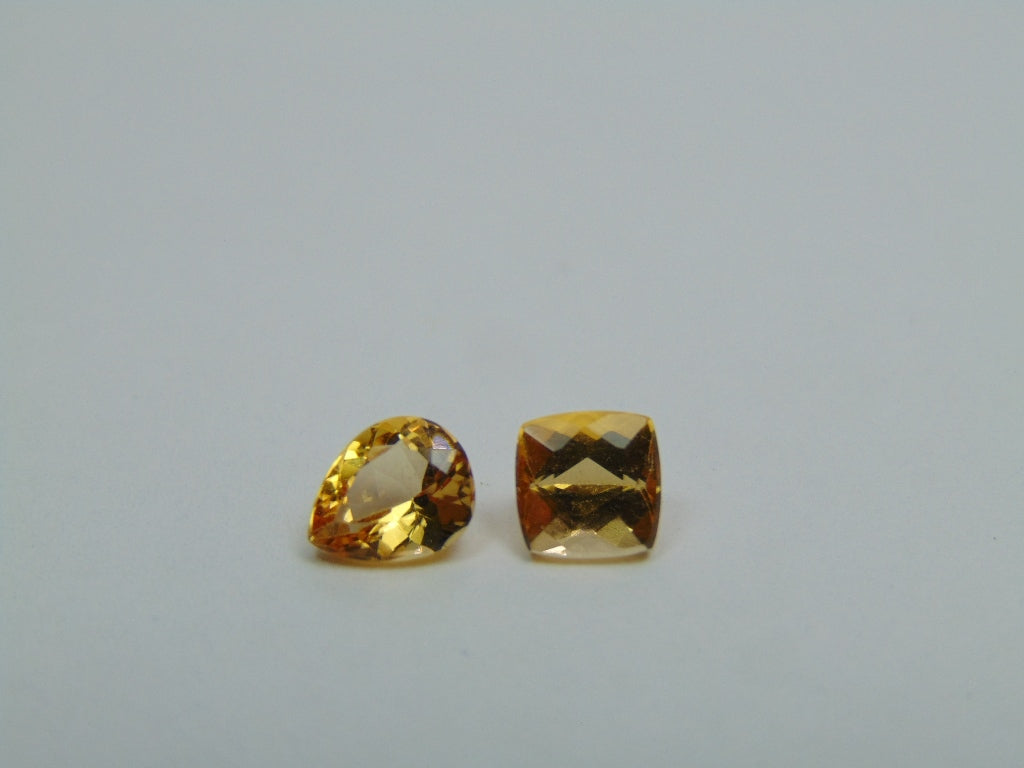 2.02ct Topázio Imperial 7x5mm 6mm