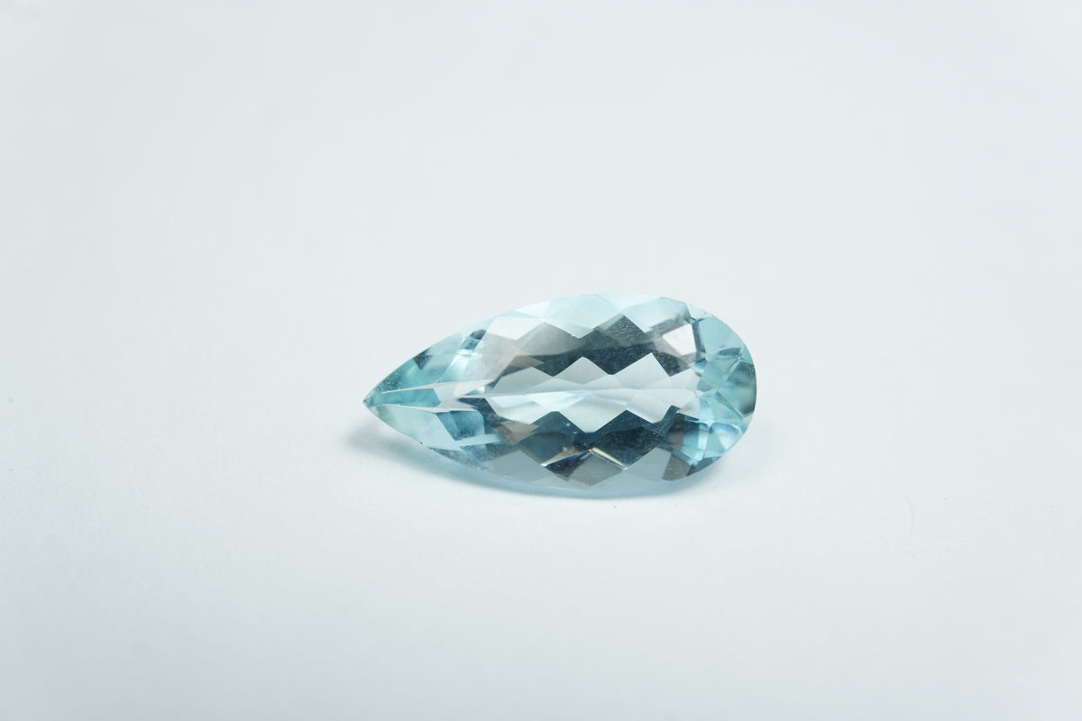 2.50ct Água-marinha 14x7mm