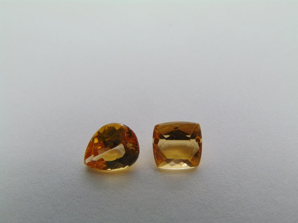 2.02ct Topázio Imperial 7x5mm 6mm