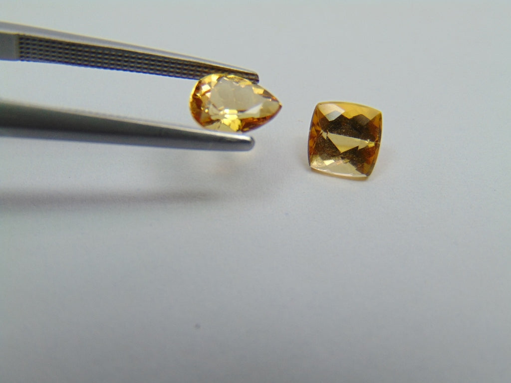 2.02ct Topázio Imperial 7x5mm 6mm