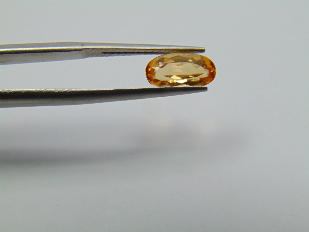 2.12ct Imperial Topaz 10x5mm