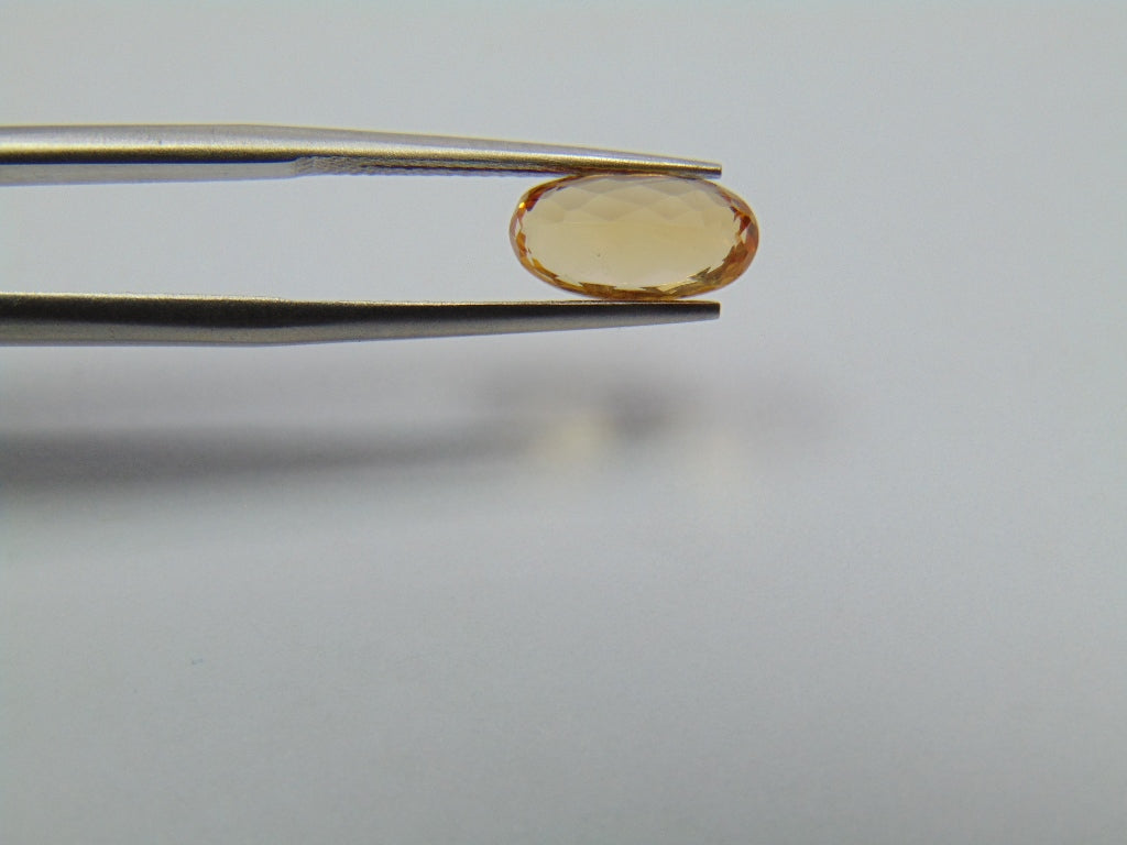 2.12ct Imperial Topaz 10x5mm