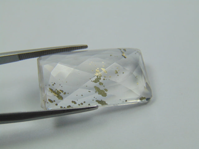 29ct Quartzo Pirita 29x16mm